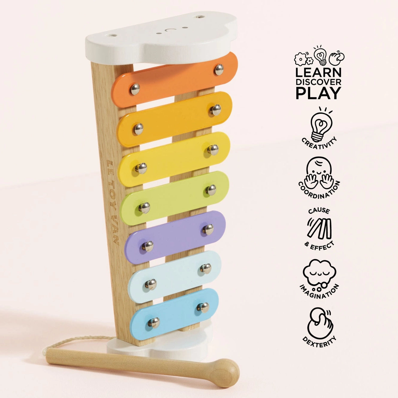 Le Toy Van- Rainbow Wooden Xylophone