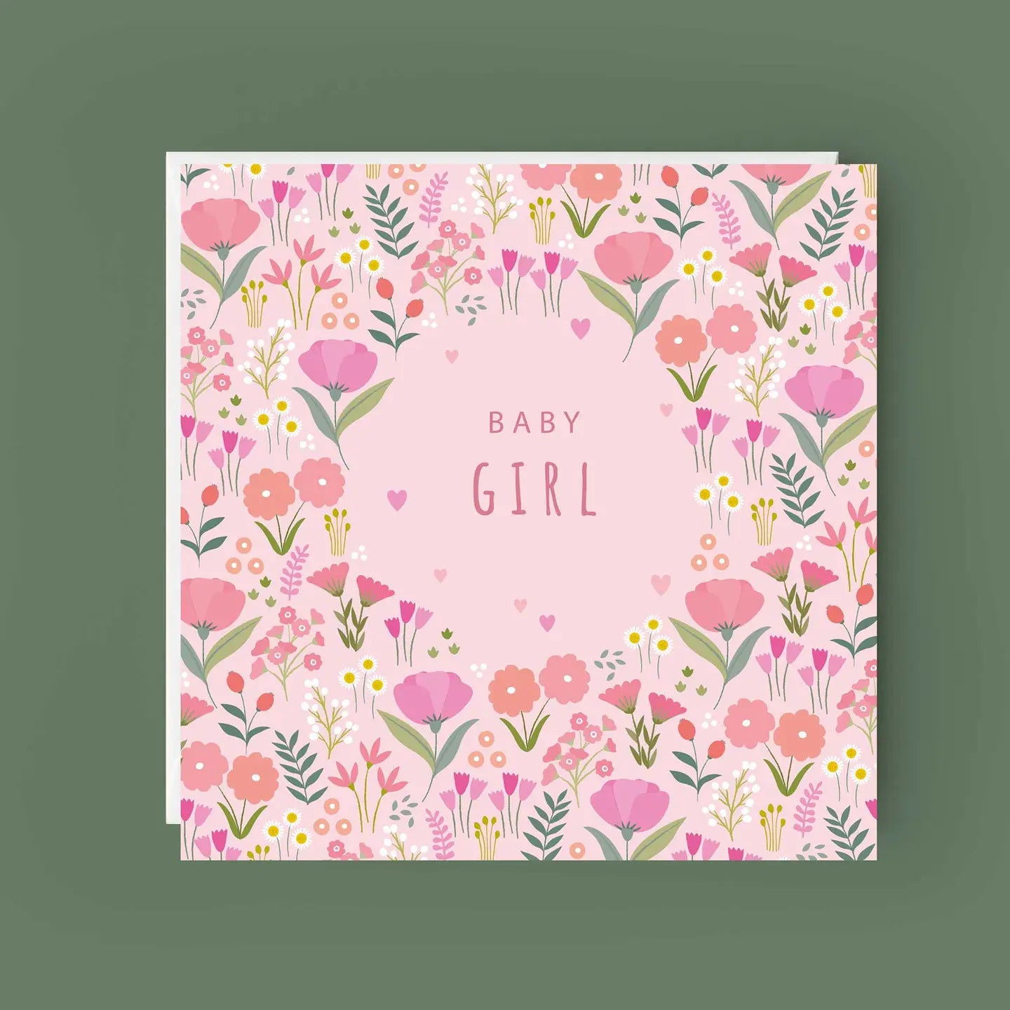 Klara Hawkins New Baby Girl Card