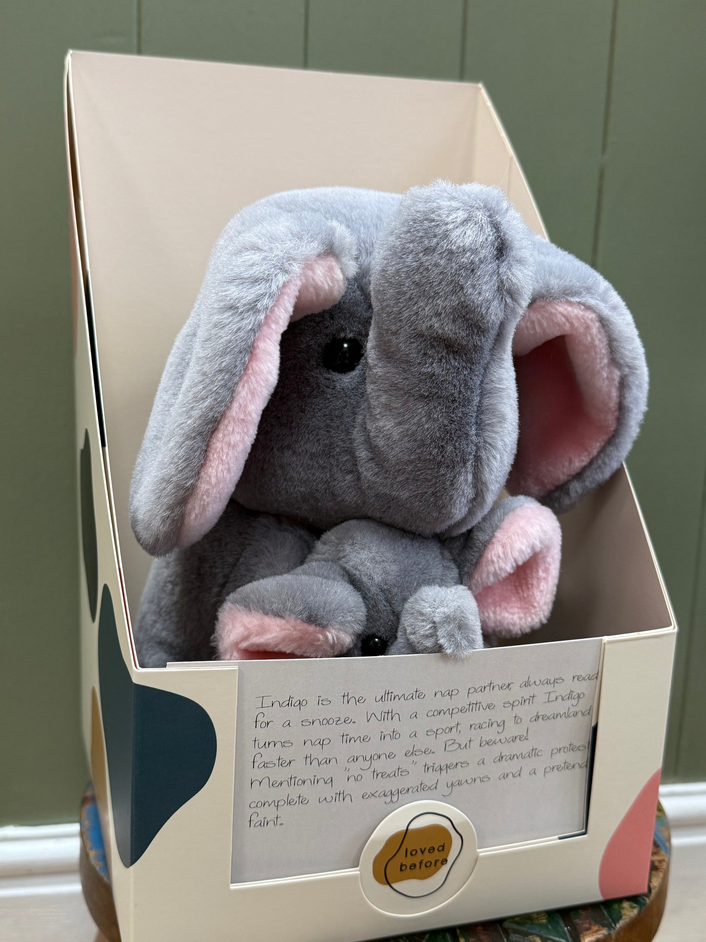 Loved before Indigo Elephant