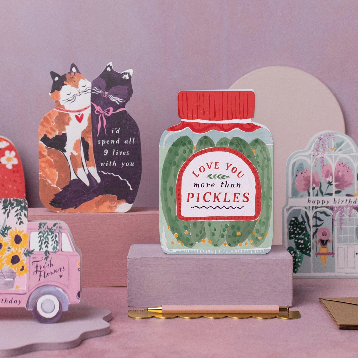 Sister Paper Co. Pickles Birthday Card