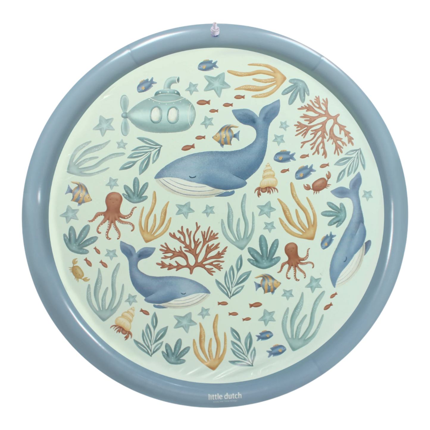 Little Dutch Ocean World Sprinkler Mat 150cm