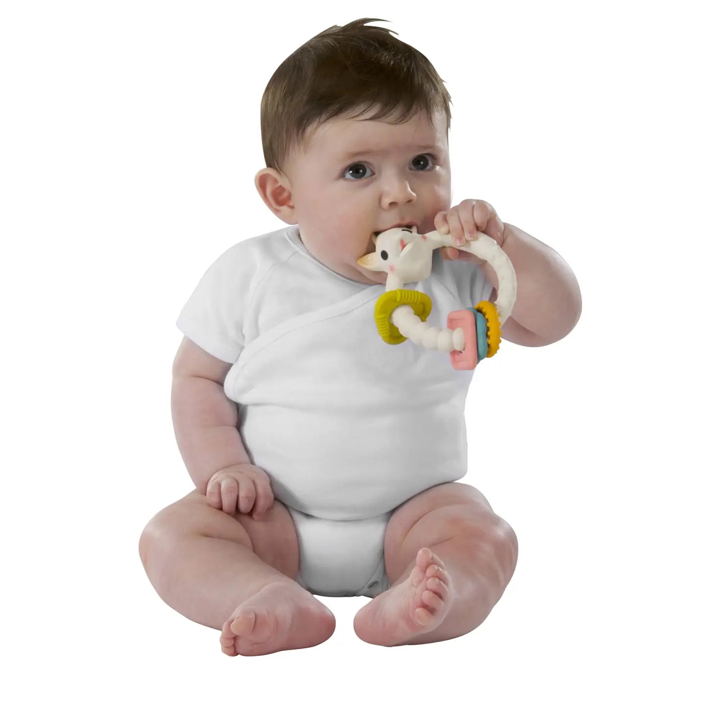 Sophie Le Girafe So Pure Multi Textured Teether- Natural Rubber
