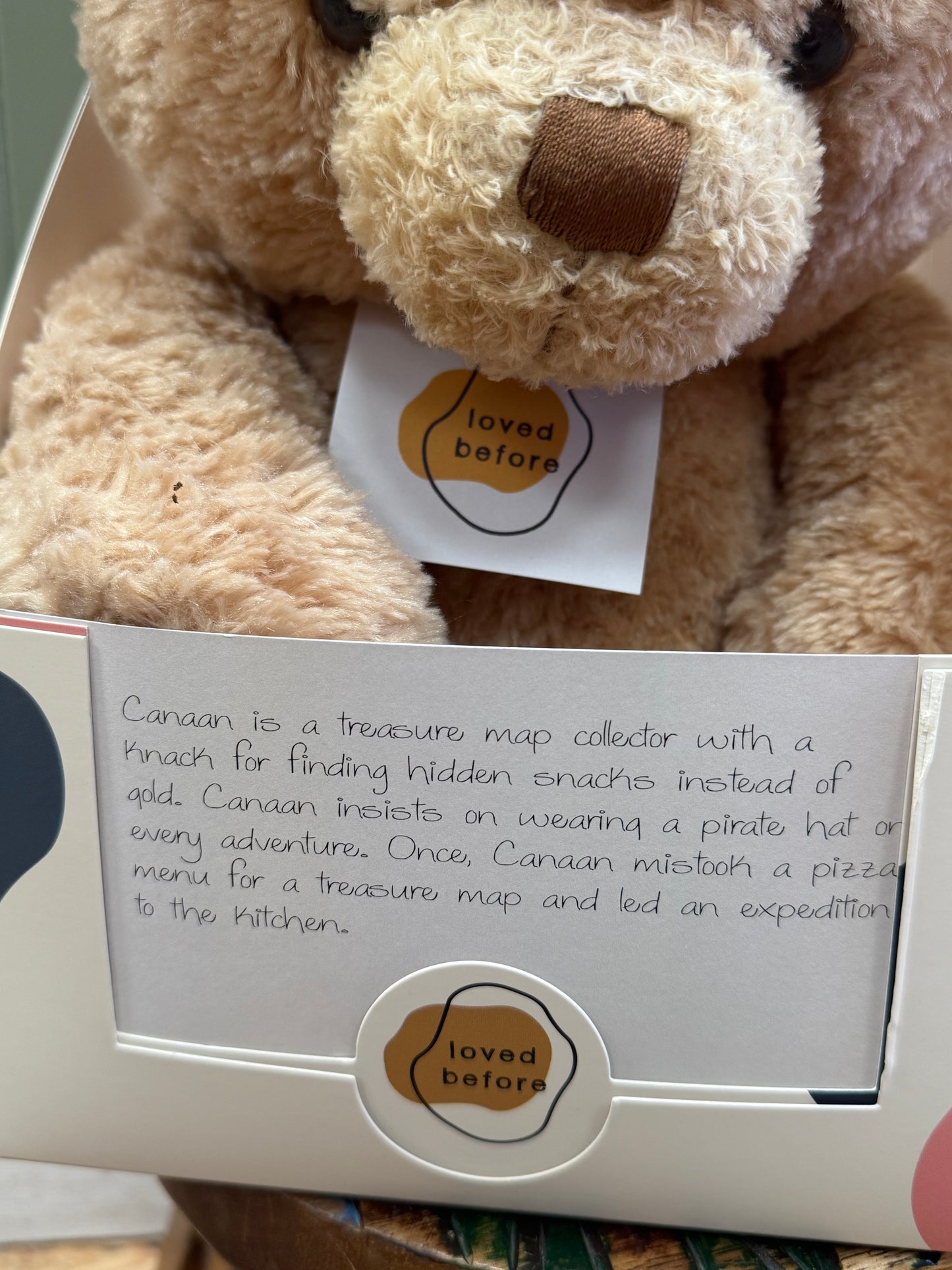 Loved before Canaan Bear