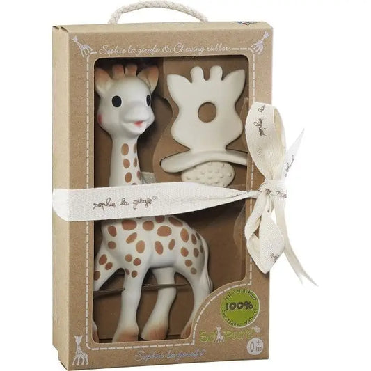 Sophie Le Girafe Natural Teether Set