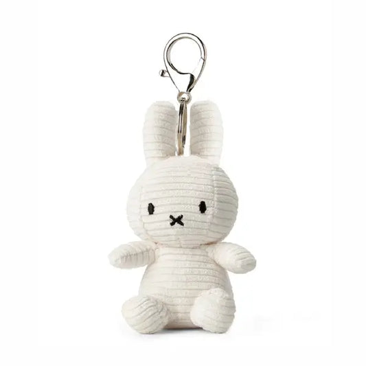 Bon Ton Toys Miffy Keychain Eco Corduroy White 10cm