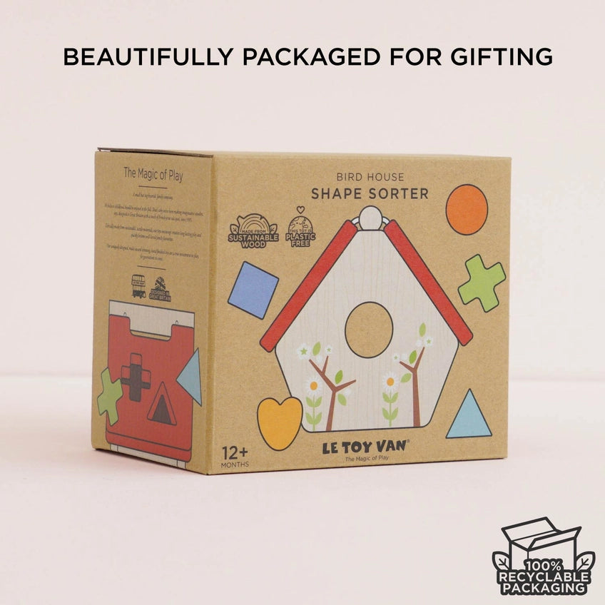 Le Toy Van Woodland Bird House Shape Shorter