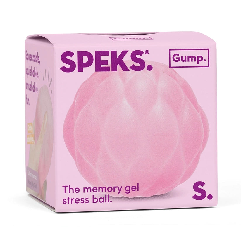 *Pre-Order* New Speks Gump Surface- The Memory Gel Stress Ball 6cm