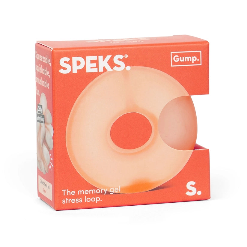 *Pre-Order* New Speks Loop Gump- The Memory Gel Stress Ring 6cm