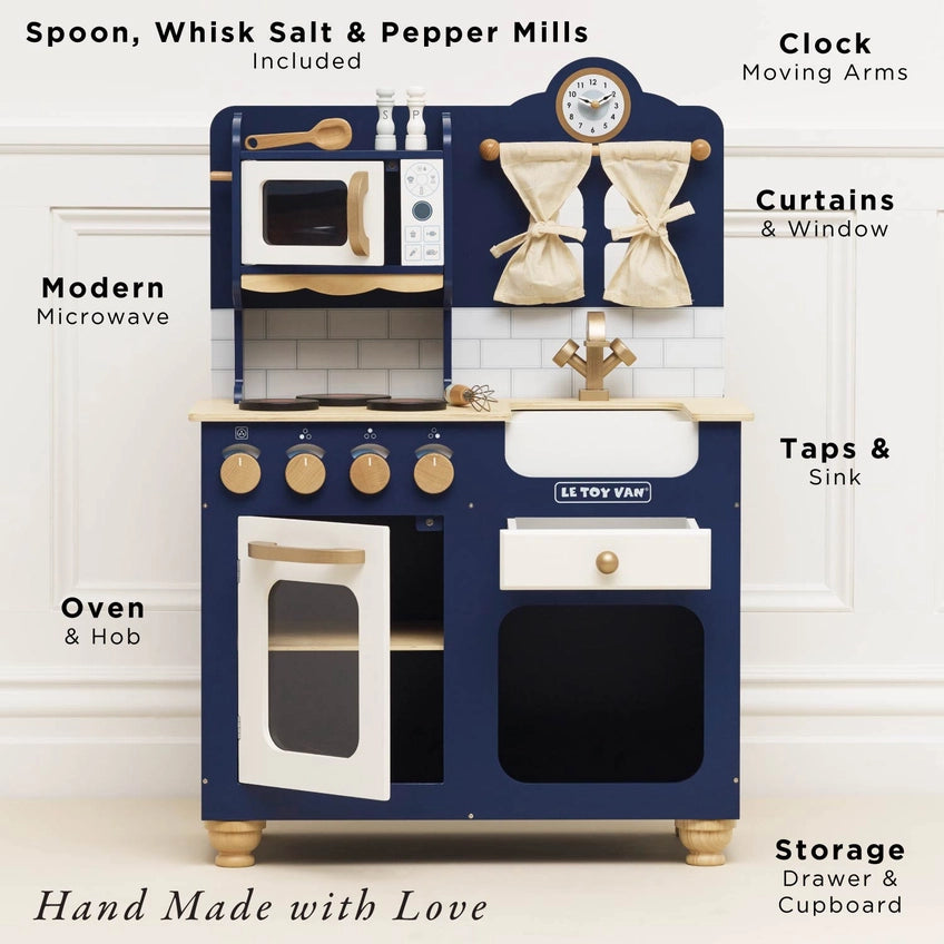 Le Toy Van Oxford Wooden Play Kitchen & Accessories