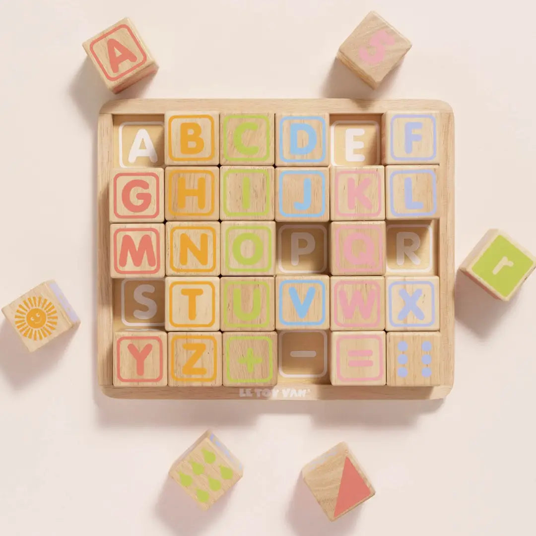 Le Toy Van ABC Wooden Learning Blocks