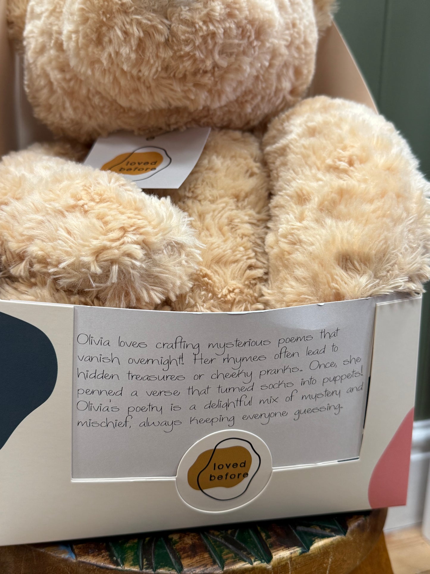 Loved before Olivia Bear