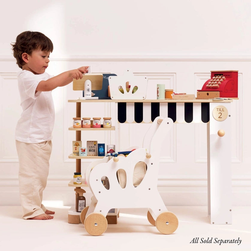 Le Toy Van Wooden Groceries Set & Scanner
