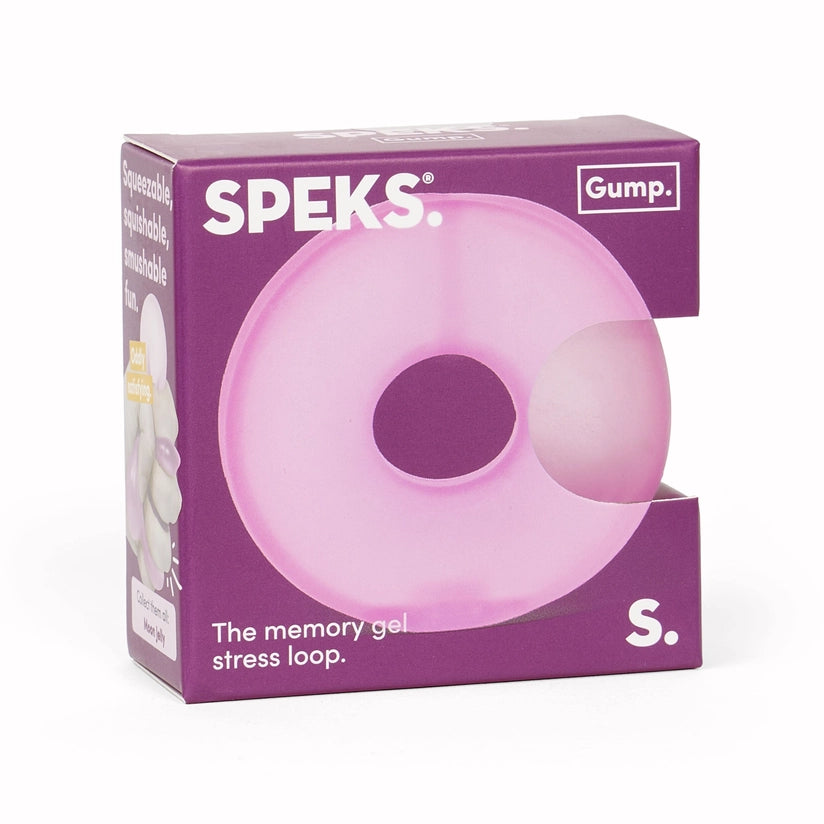 *Pre-Order* New Speks Loop Gump- The Memory Gel Stress Ring 6cm
