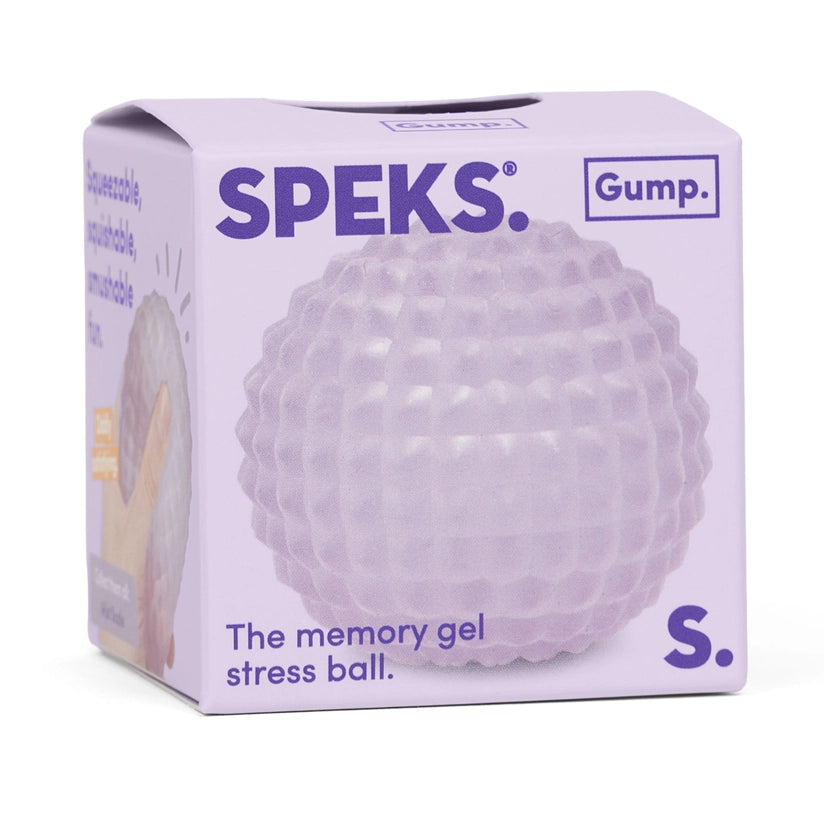 *Pre-Order* New Speks Gump Surface- The Memory Gel Stress Ball 6cm