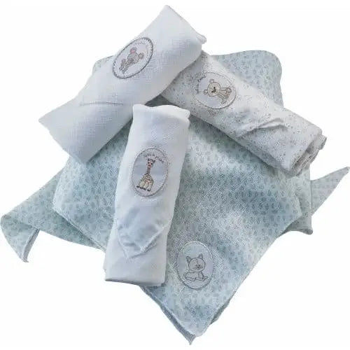 Sophie Le Girafe Set Of 4 Muslins