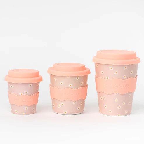Chino Cup Daisy 8oz Chino Cup (Straw Included)