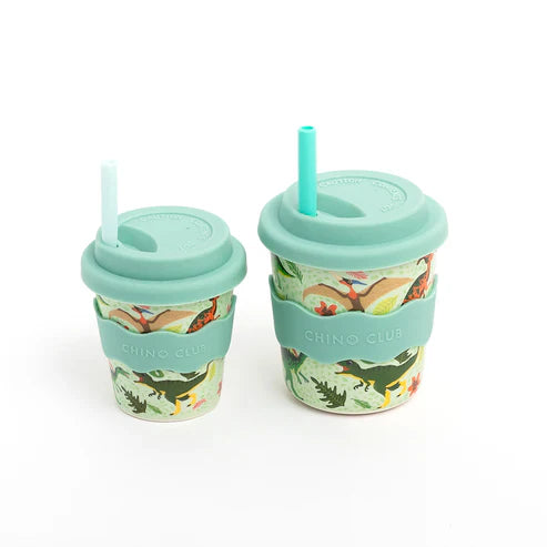 Chino Cup Dinosaur 8oz Babychino Cup (straw included)