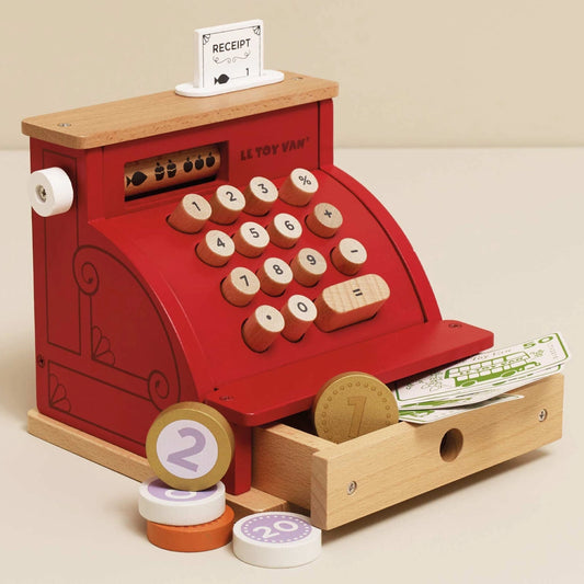 Le Toy Van- Shop Till Cash Register & Money