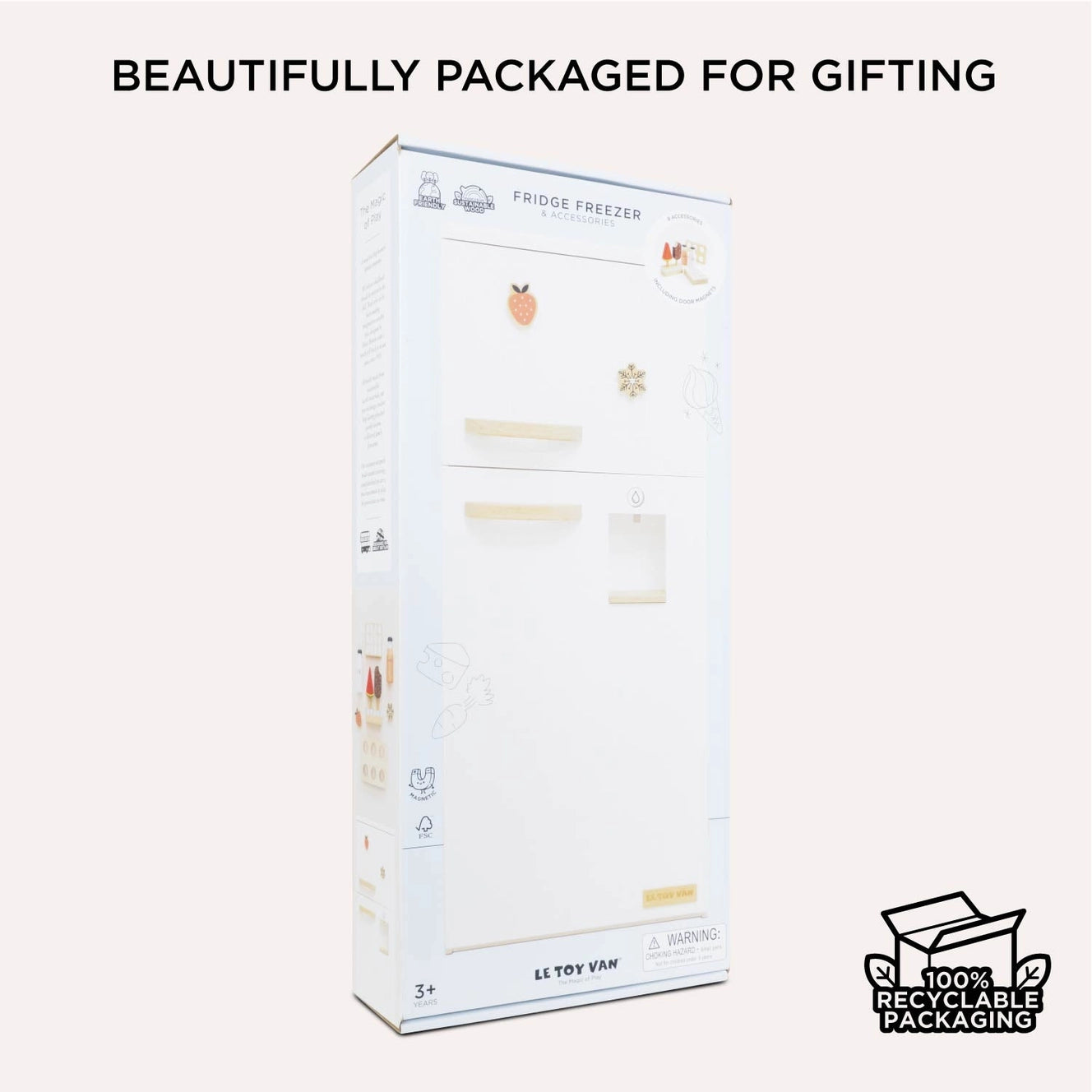 Le Toy Van- Freestanding Fridge Freezer