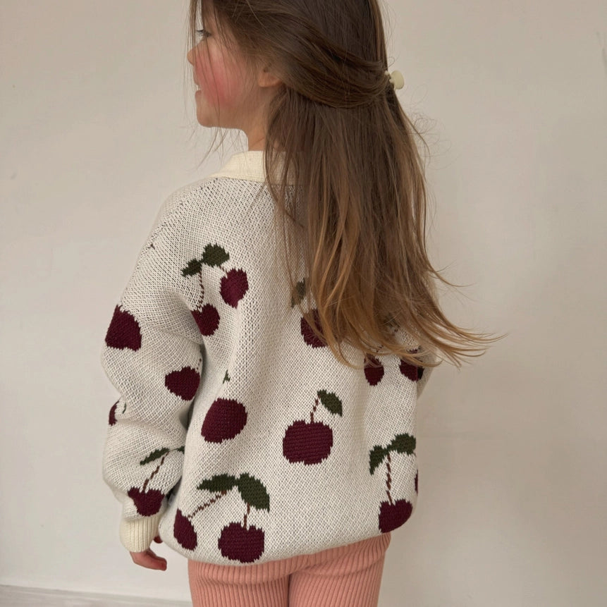Hunter & Rose Cherry Cardigan