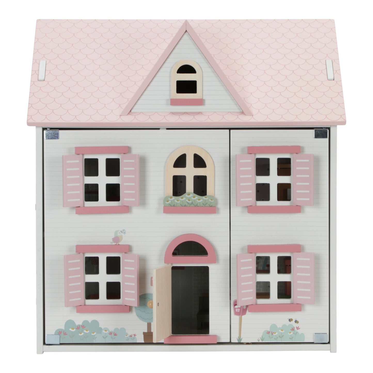 Little Dutch Wooden 4pc Ultimate Dolls House & Accessories Bundle