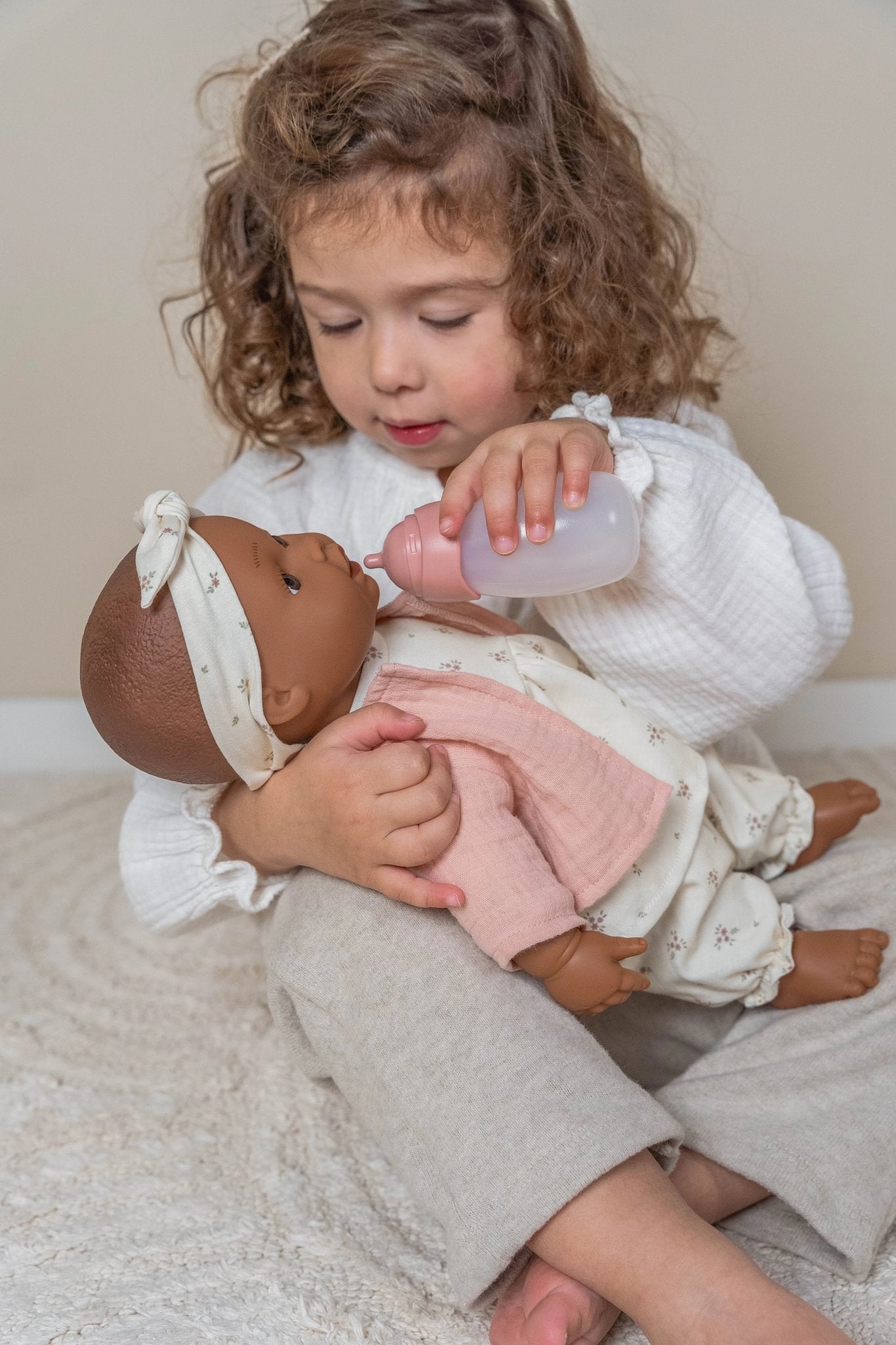 Little Dutch 2Pc Doll Bundle with Noa Doll & Big Metal Pram