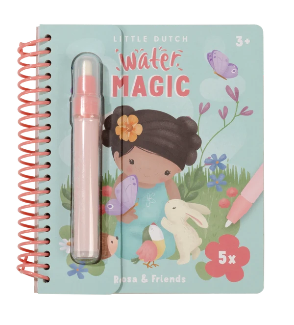 Little Dutch Water Reveal Book- Rosa & Friends