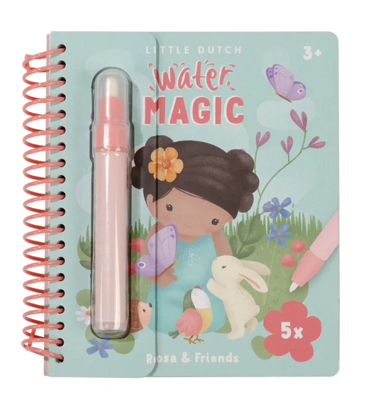 Little Dutch Water Reveal Book- Rosa & Friends