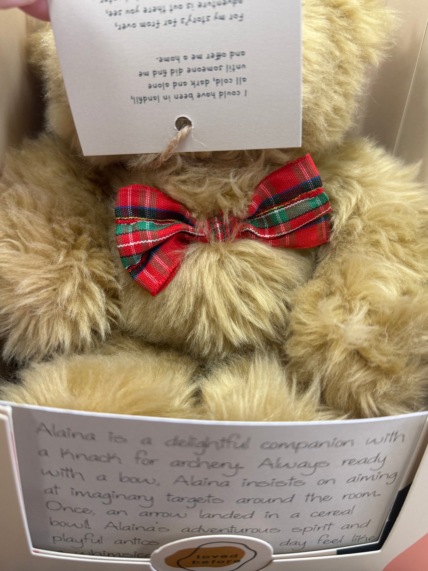 Loved before Alaina Bear