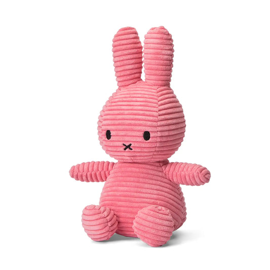 Miffy Corduroy Eco Bubblegum Pink 23cm