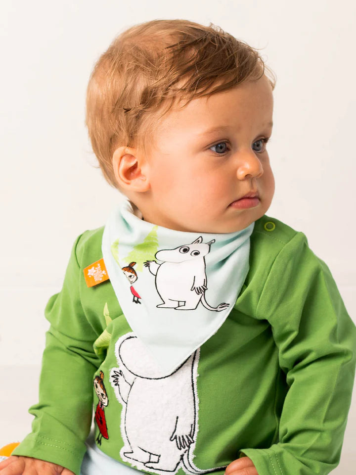 Blade & Rose Organic Moomin Free To Explore Pack of 2 Bibs