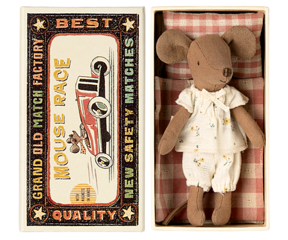 Maileg Big Sister Mouse In Matchbox