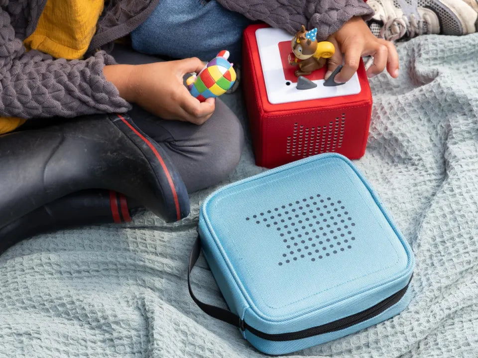 Tonies- Light Blue Carry Case