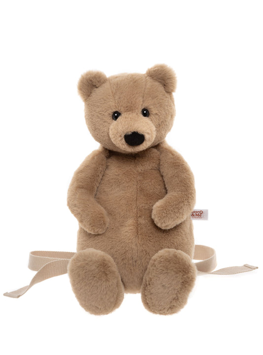 Charlie Bear Bear & Me Bear Bag (Oatmeal Brown)