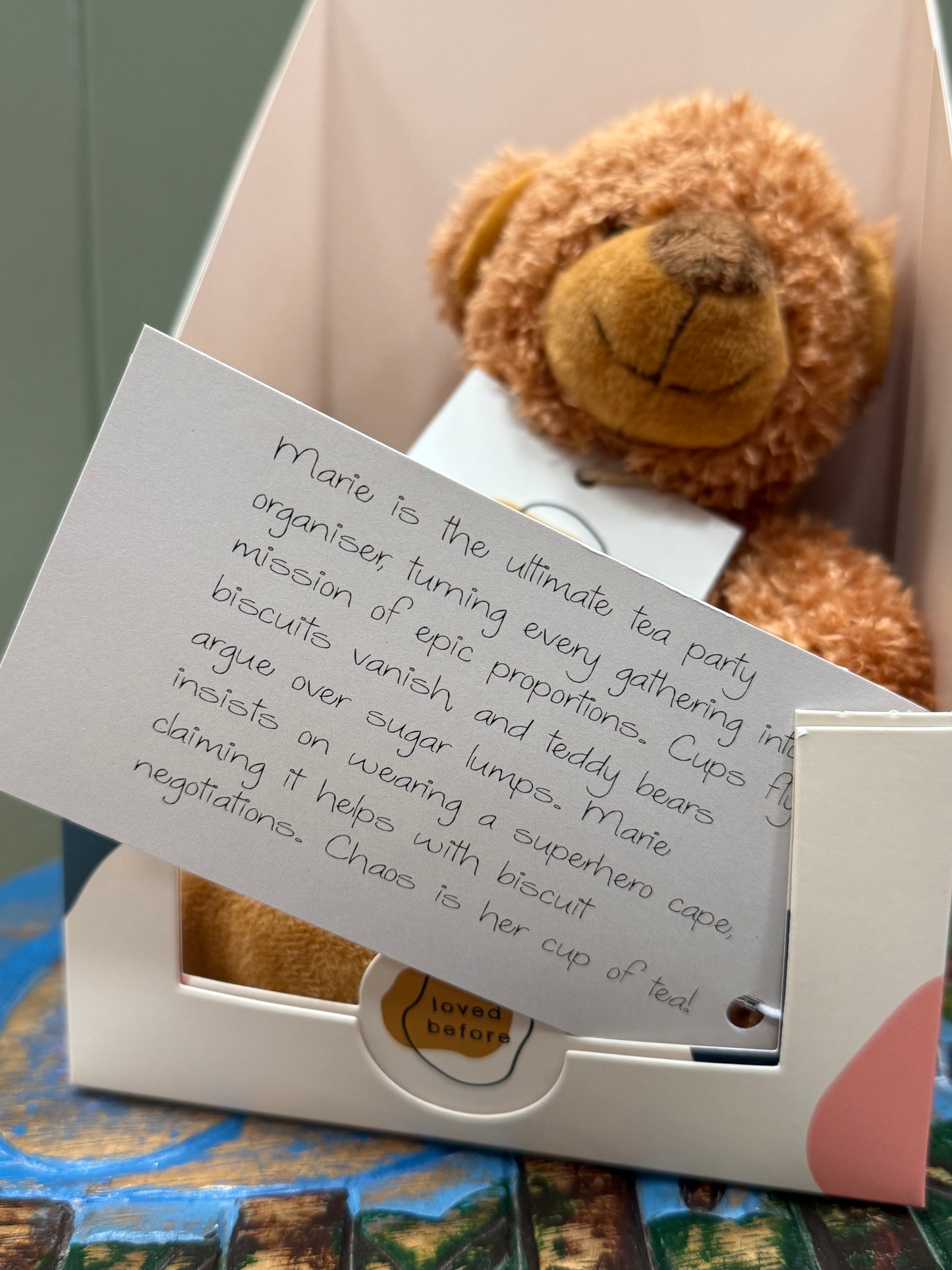 Loved before Marie bear