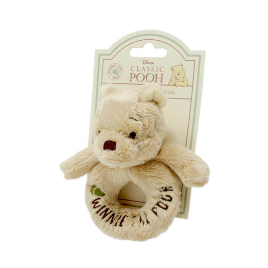 Rainbow Designs Winnie The Pooh Ring Rattle