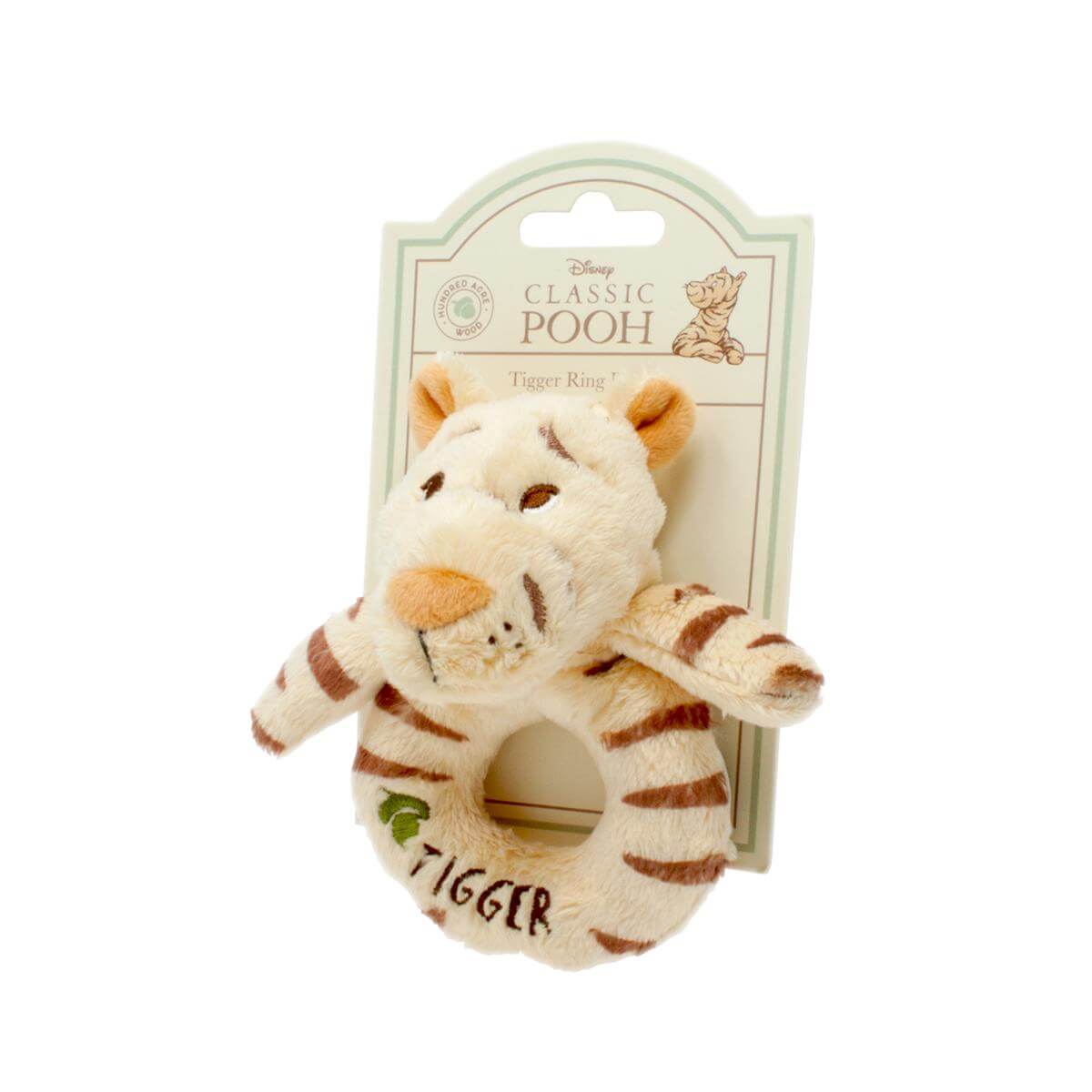 Rainbow Designs Classic Tigger Ring Rattle