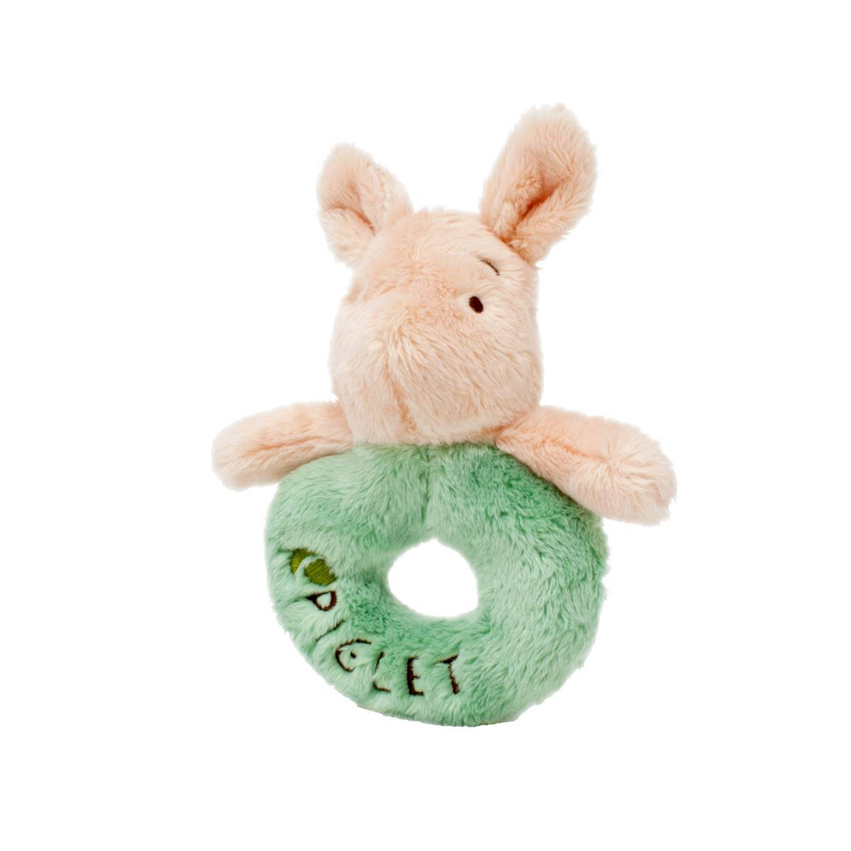 Rainbow Designs Classic Piglet Ring Rattle