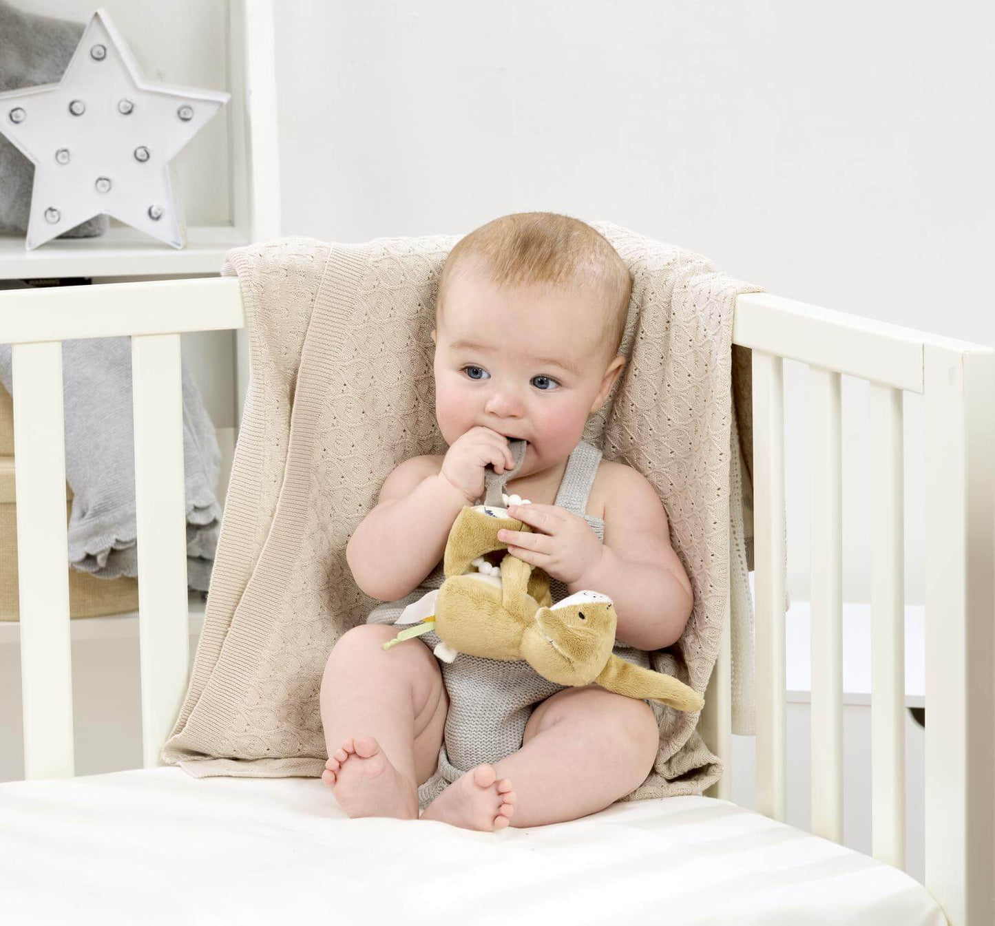 Rainbow Designs Guess How Much I Love You Nutmeg With Silicone Teether