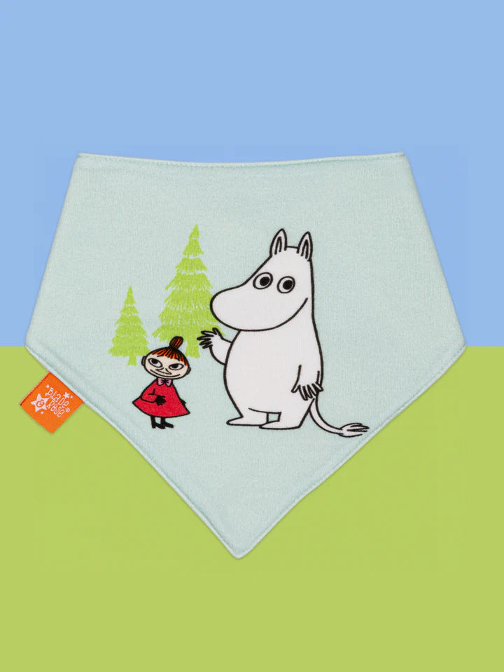 Blade & Rose Organic Moomin Free To Explore Pack of 2 Bibs