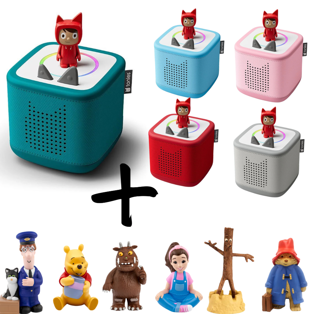 Tonies Toniebox Starter Set Bundle- Create Your Own (8pc)