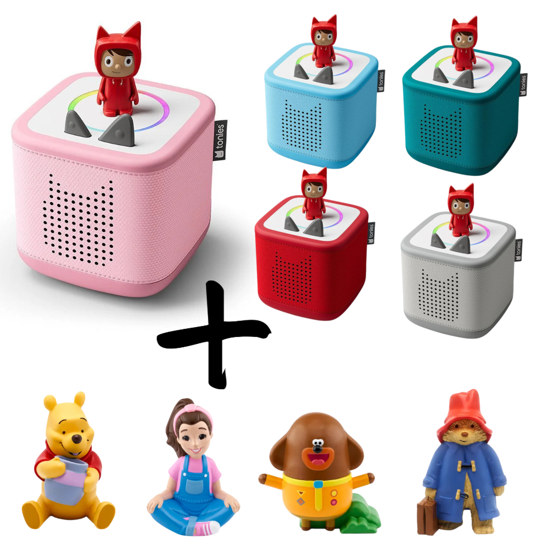Tonies Toniebox Starter Set Bundle- Create Your Own (6pc)
