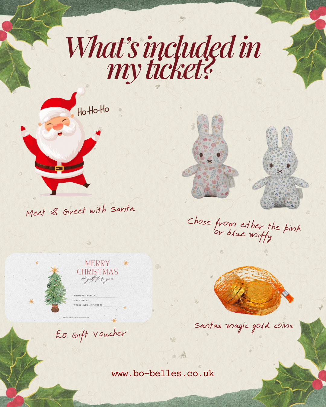 Santa Meet & Greet Tickets (Sunday 7th December, 2025)