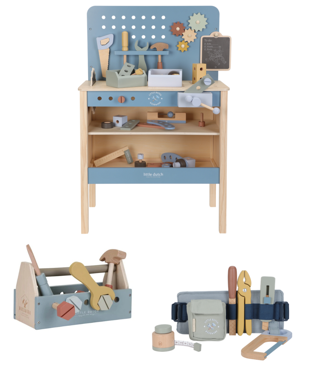 Little Dutch 3-Piece Builder’s Bundle