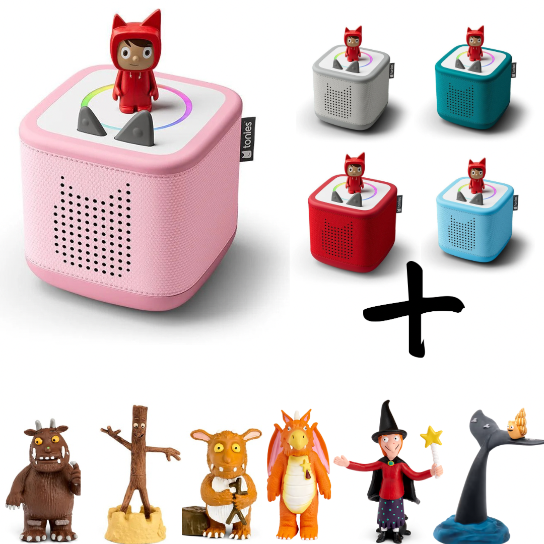 Tonies Toniebox Starter Set Bundle with Julia Donaldsons Tonies (8pc)