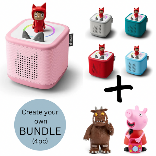 Tonies Toniebox Bundle Starter Set- Create Your Own (4pc)