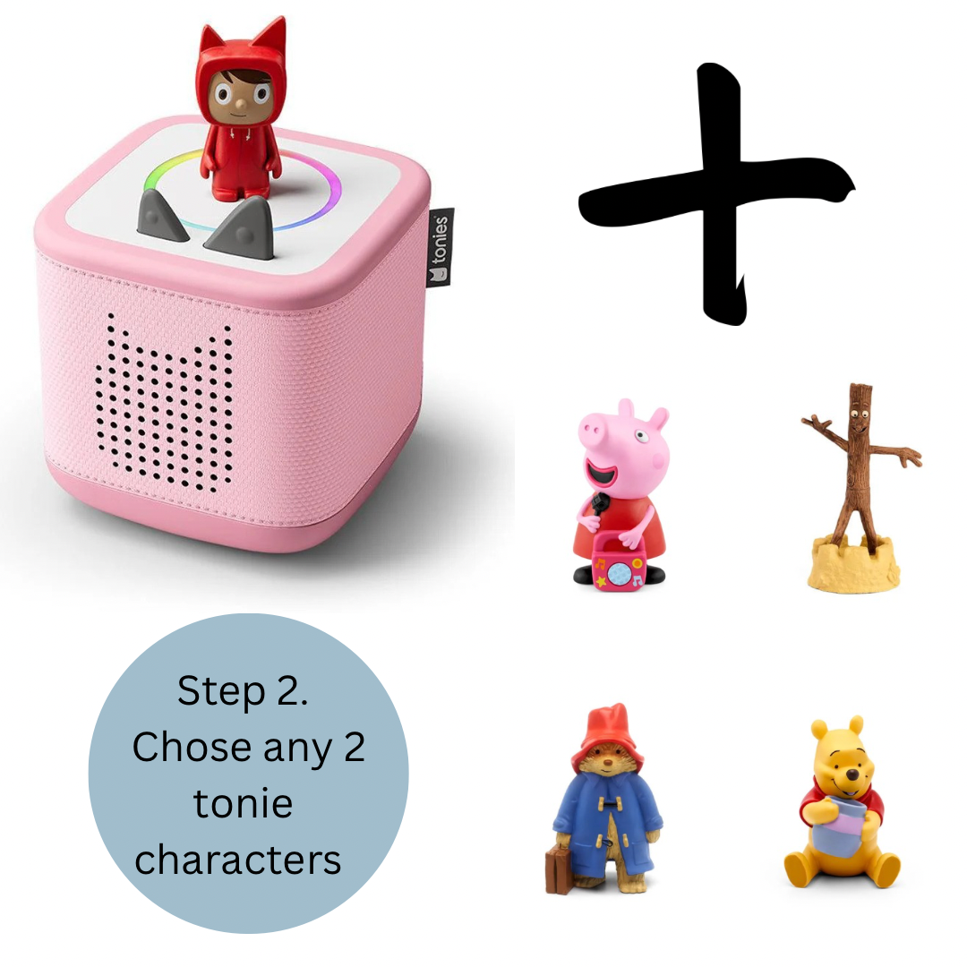 Tonies Toniebox Bundle Starter Set- Create Your Own (4pc)