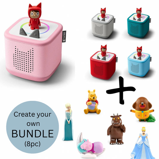 Tonies Toniebox Starter Set Bundle- Create Your Own (8pc)