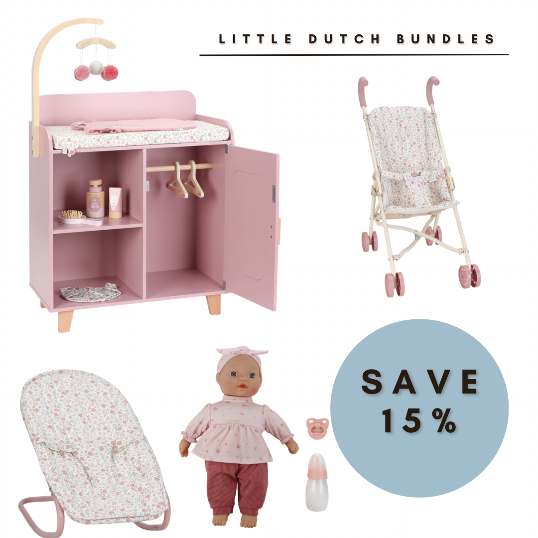 Little Dutch 4pc Ultimate Doll Bundle