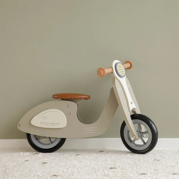 Little Dutch Balance Scooter- Olive